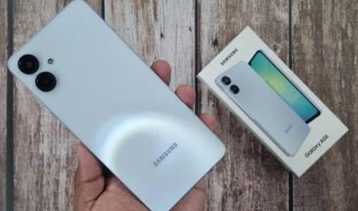 Samsung Mobile A06 blue 10/10