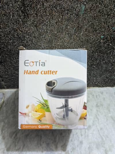 Eotia Premium Manual Hand Chopper & Vegetable Cutter (Box Packing)