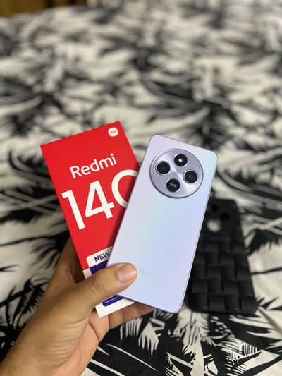 Redmi 14c 6/128 Dual sim official approved with box 4 months warranty