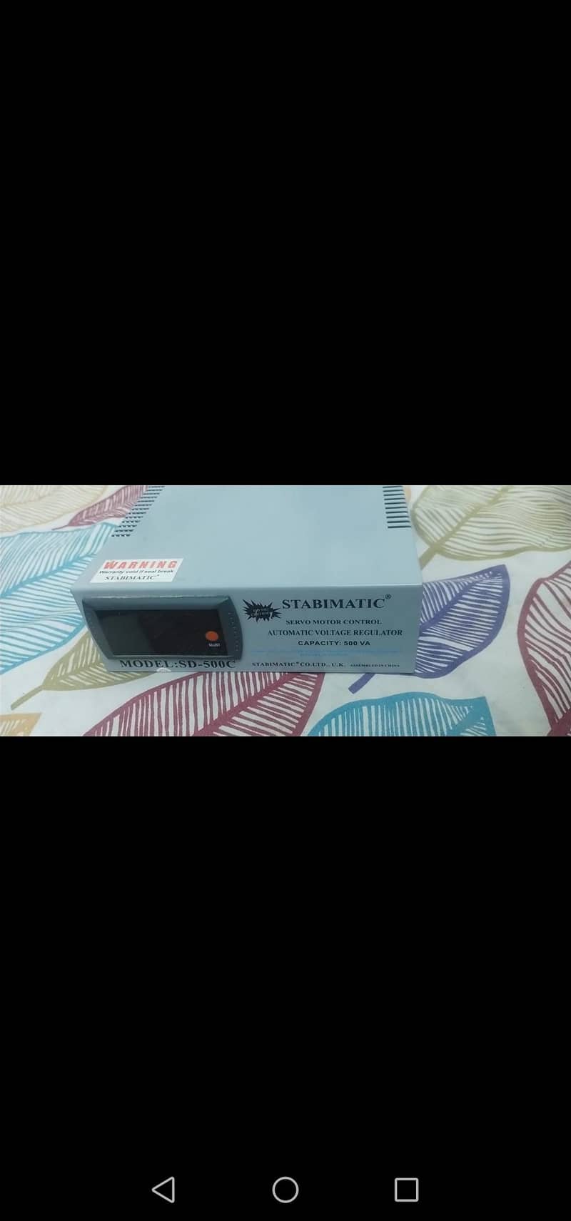 Stabimatic 500VA Stabilizer for pc 0