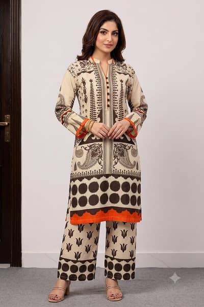 lawn fabric with beautiful design