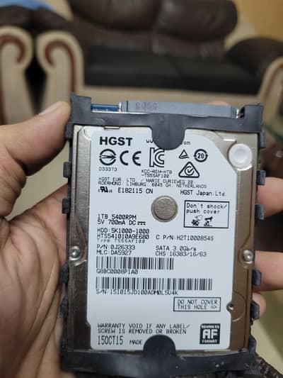 Laptop Hardrive 1TB