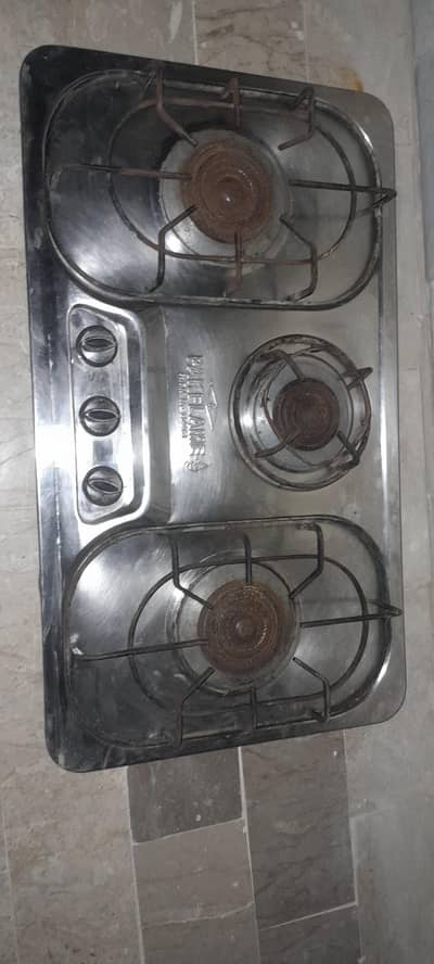 steel stove. . condition 100  ok. .