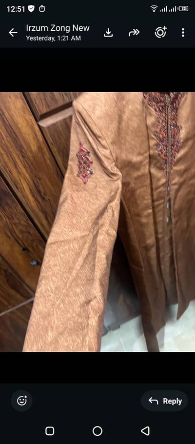 branded sherwani large size