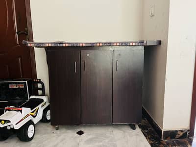 Wooden Full size iron stand
