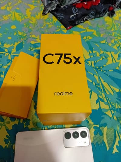 Realme C75x 6+12=18GB Ram 128GB Rom