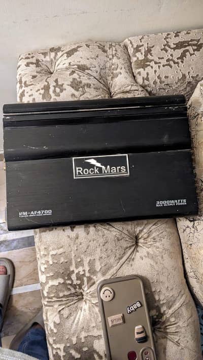 Rock Mars Original 4 Channel amplifier 3800 watts