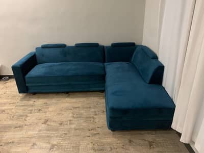 L shape sofa new sofa selling bcz moving to another country