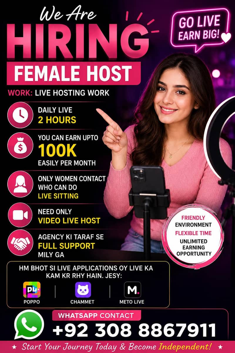 Live Hosting Work 1