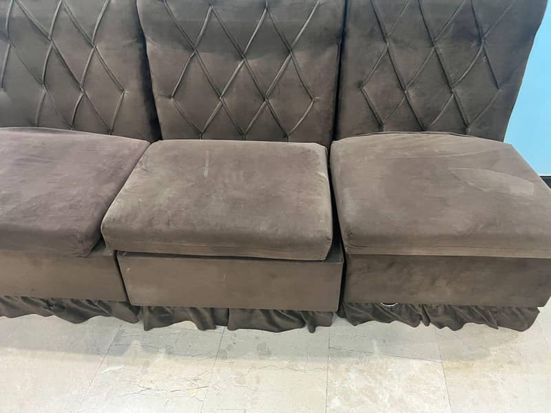SOFA SET WITH CORNER 4