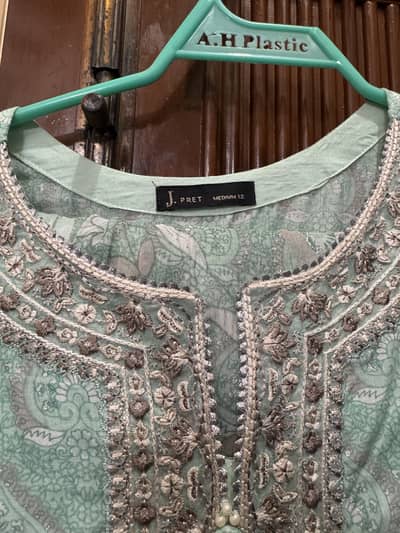 Embroided frock