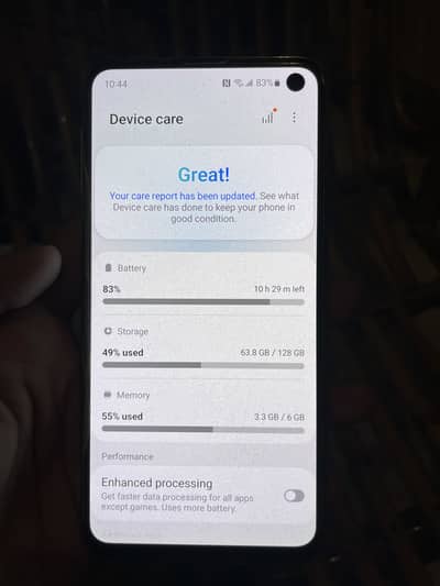Samsung Mobile S10e