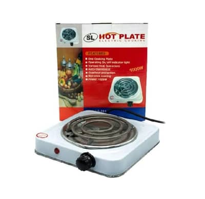 *Hotplate Electric Cooking Stove 1000watt