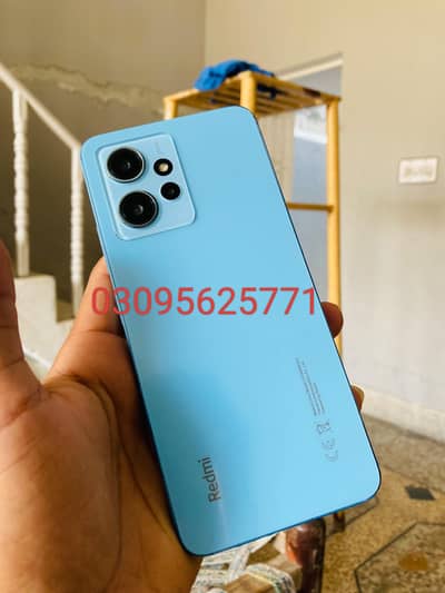 Redmi Note12 8+4,128Gb, PTA Approved, Screen Changed Only, All Ok 100%