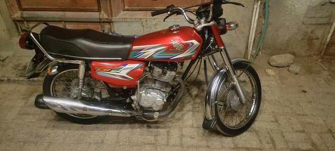 Honda CG 125 model 2022 December Patta 2023