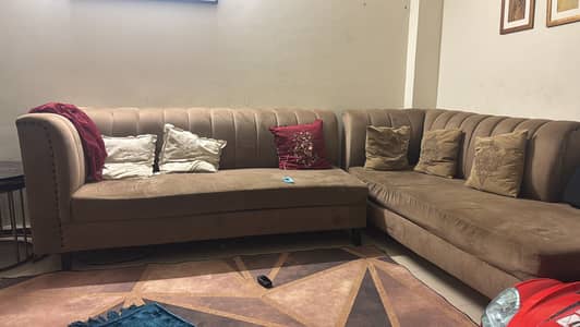L shape sofa 6 seater