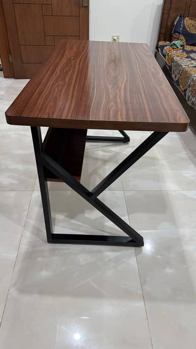 Office Table 4.5ft + Adjustable Rotating Chair | 5 Months Used