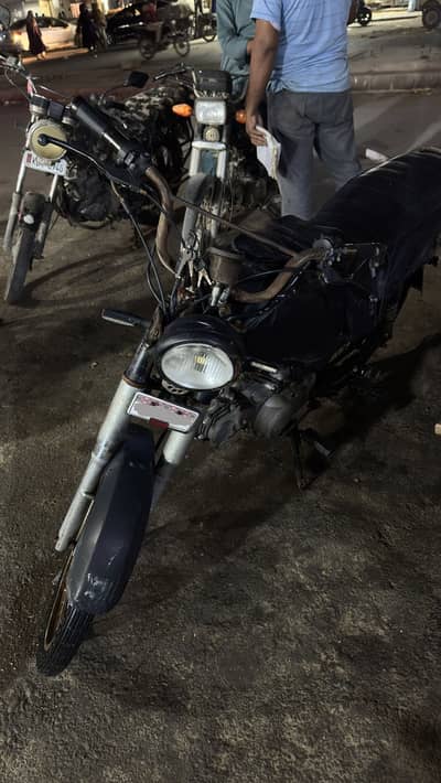 Super Power SP 70 | 2019 | Well Modified Cafe Racer Look