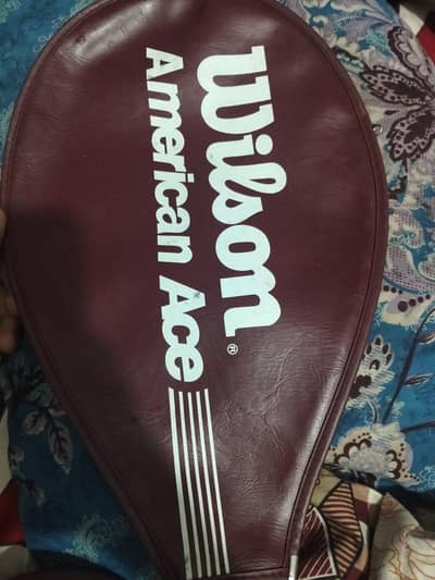 Wilson original racket with bag