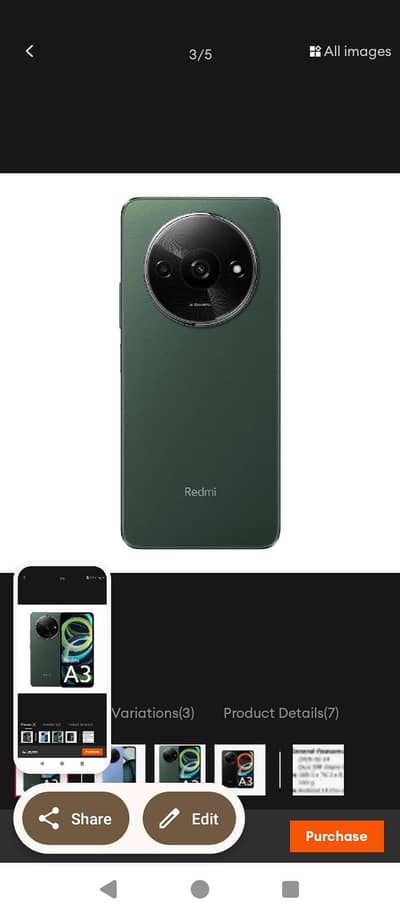 Redmi a3