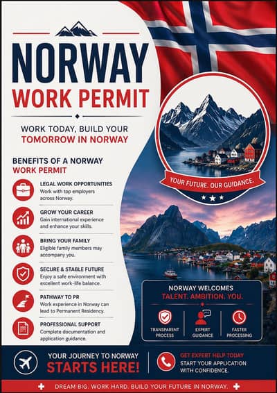 Norway work visa service for labourers