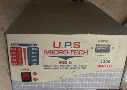 Micro Tech UPS 1200W for sale.