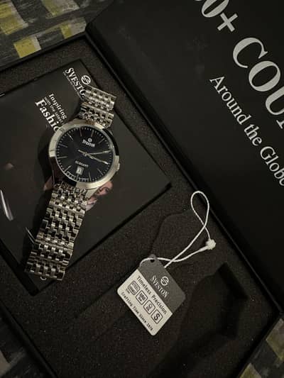 Sveston Watch Stainless Steel Elegant
