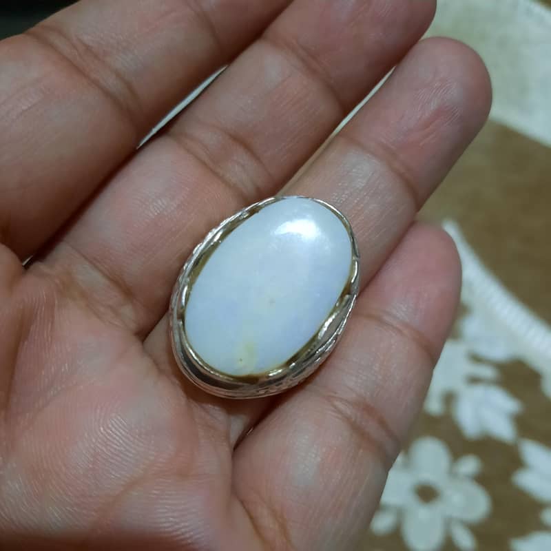Opal Ring Silver Ring 0