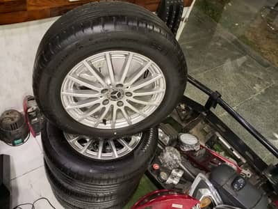 Mercedes-Benz C-Class W204 W205 Original Alloy Wheels With Tyres | OEM
