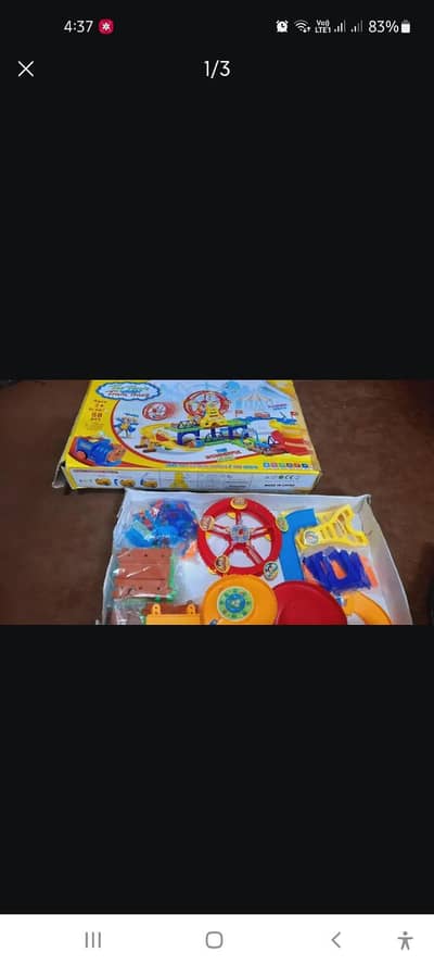 Farie Wheel train Track   .  in good condition  imported