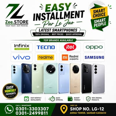 Infinix Smartphones | Easy Installment Available | Zee Store Karachi