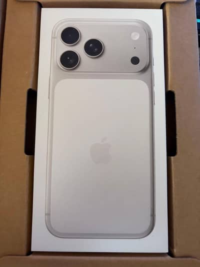 Apple iPhone 17 Pro JV 256GB 0 cycle Just Box. Open