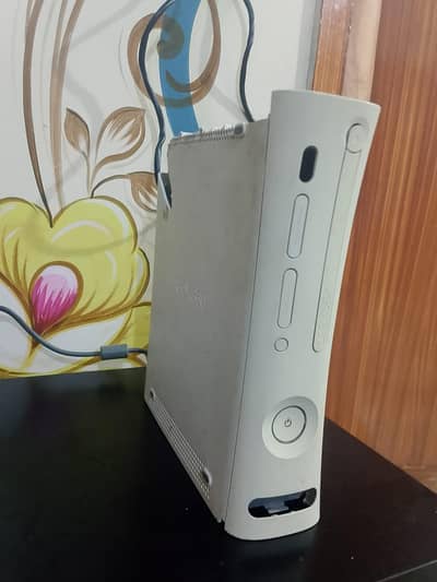 Xbox 360 for sale with 2 wire controllers
