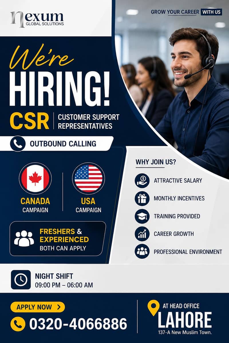 Customer Support Representative Night Shift 0