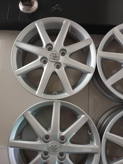 15 size 5jj Aqua Axio Vitz Alloy Rims Toyota