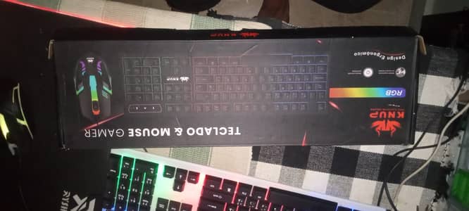 KNUP RGB KEYBOARD AND MOUSE