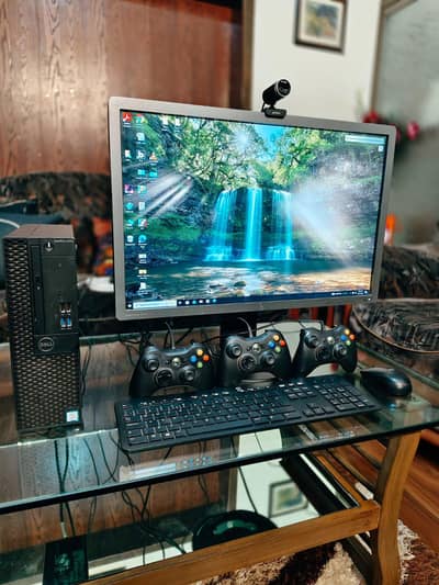 Dell Full Gaming Pc Setup For Sale With Monitor and Accessories