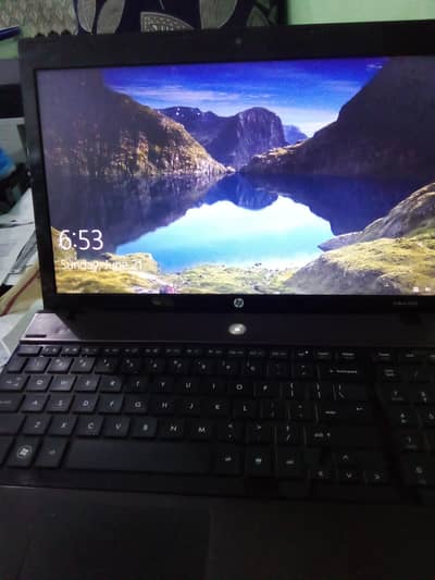 hp ProBook core i3, 4gb ram, 500gb storage numpad 16 inch screen