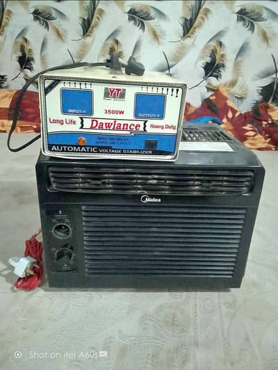 0.5 ton inverter windon ac in good condition all ok