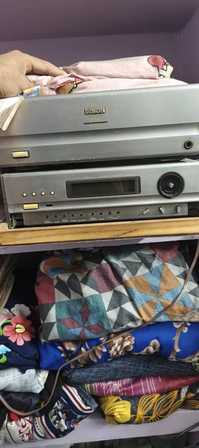 denon amplifire and pionears speaker