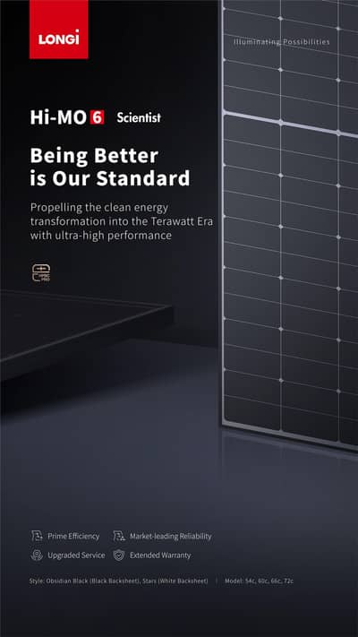 Longi Hi-MO 6 (585W) Solar Panels For Sale
