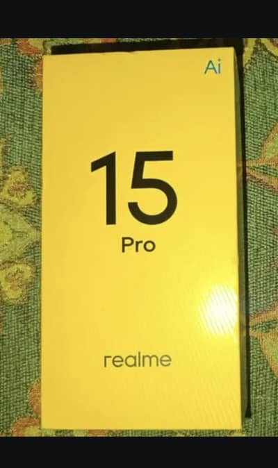 Realme 15 pro.  12/512.   PTA approved official