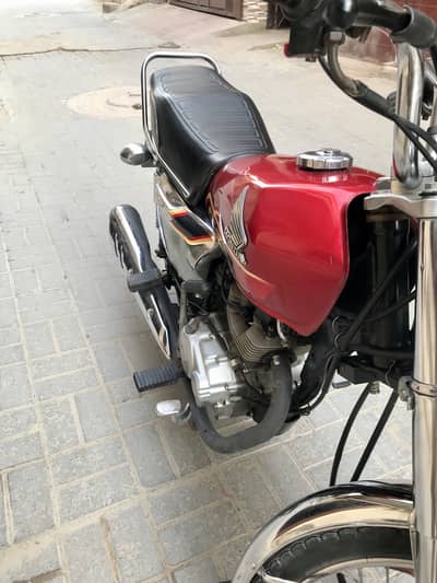 honda CG especiall edition 125 model 2022-23 hyderabd number