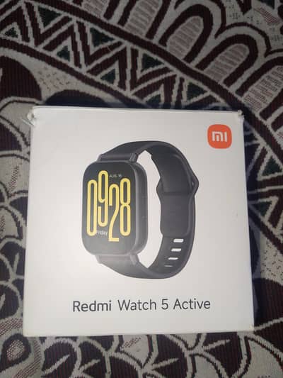 “Redmi Watch 5 Active – Brand New | Box Pack | Warranty | Urgent Sale”