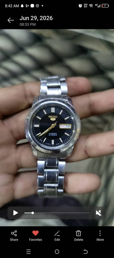 Original Seiko 5 Automatic 21 Jewels Men's Watch – Japan Made
