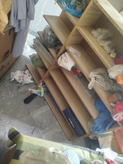 4ft Wooden Storage Rack