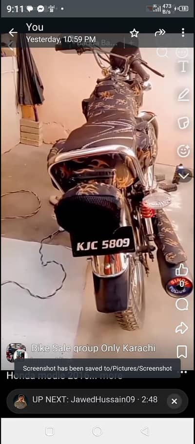 Honda CG125 karachi