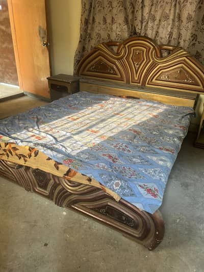 Bed with Mattress