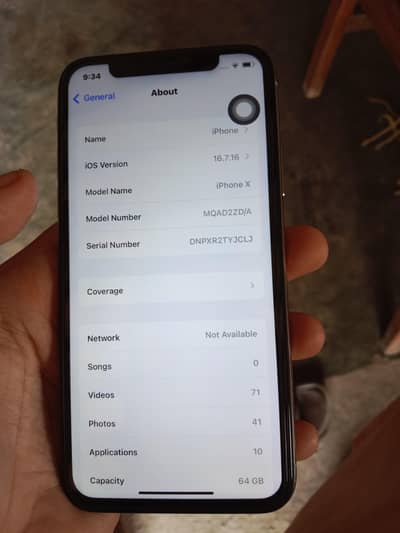Apple iPhone X