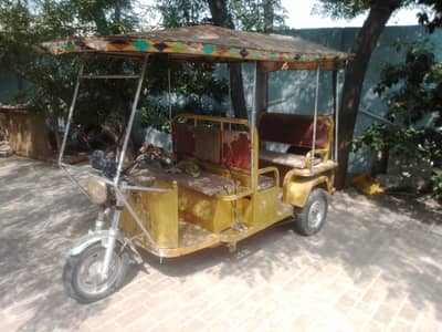 Pakstar 2021 Rickshaw, 9 seat, 100cc, self-start, 5 gear, loader axle.